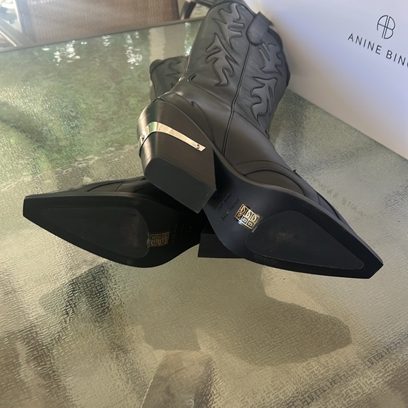 - Anine Bing Tania Western Boots - Picture 8 of 11